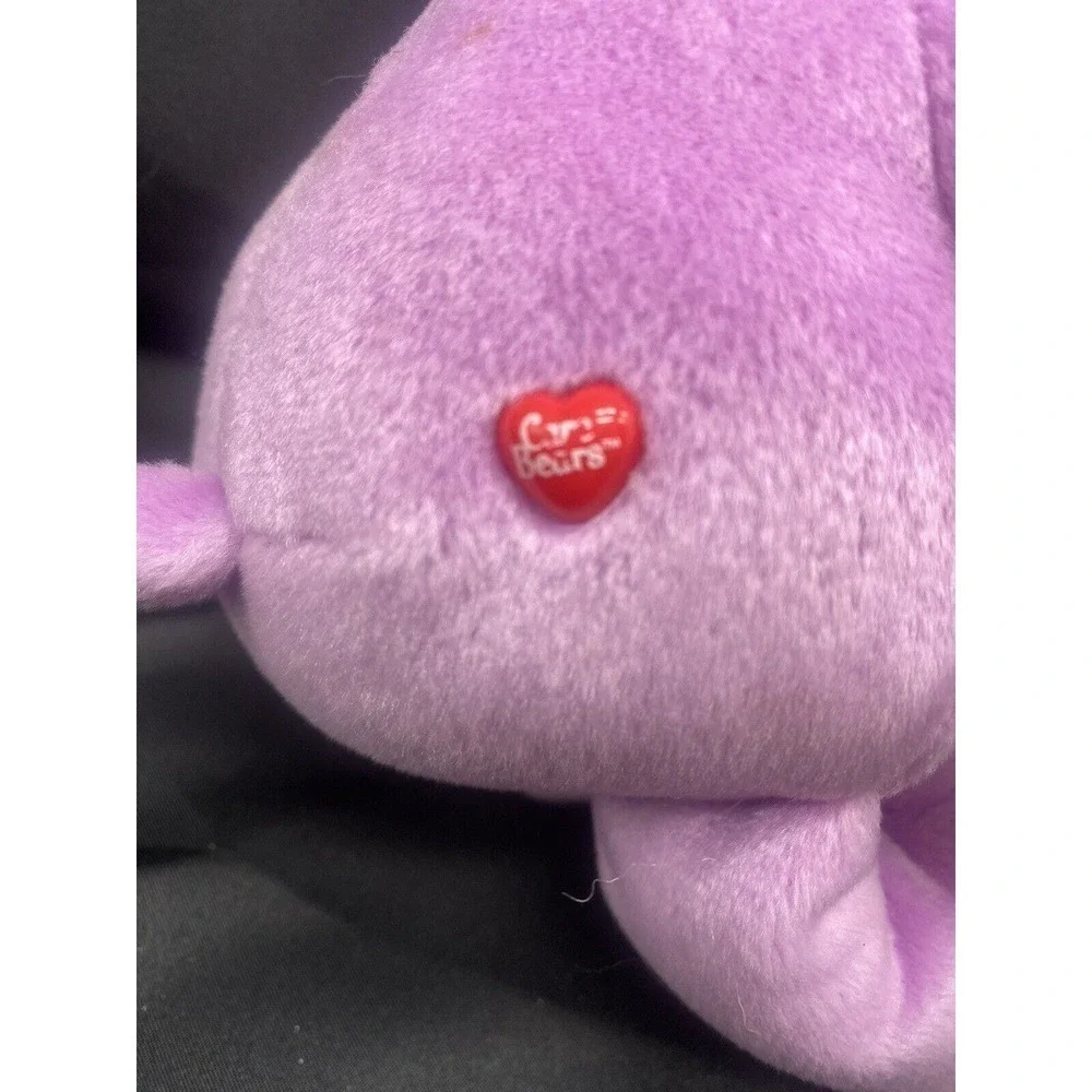 Vtg Care Bears Share Bear Lollipops Purple 10